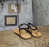 Wild Pair Womens Krisleyy Sandals Thong 10020642900 Black 9M