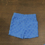 First Impressions Baby Boys Checkered Terry T-Shirt & Shorts Blue Bay 12M