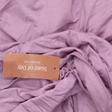 State Of Day Womens Knit Open Front Lounge Cardigan Mauve Orchid Purple 2XL