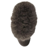 Journee Collection Shanay Womens Faux-Fur Winter Boots SHANAY Gray 10M