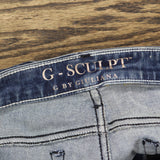 G By Giuliana G-Sculpt Womens 10 Ankle Jean 693797 Santa Monica Wash 12P
