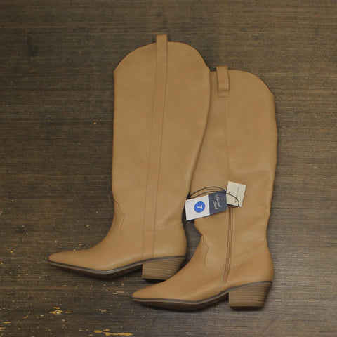Universal Thread Womens Sommer Western Boots 87929896 Light Brown 7M