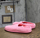 Dluxe By Dearfoams Womens Hello Love Slide Slippers 92285261 Pink L
