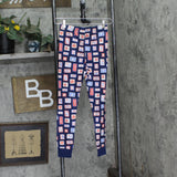 Holiday Lane Youth Girls 2-Piece Pajama Shirt Pants Set Stamp Navy Blue 10