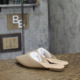 Journee Collection Womens Knit Slip-On Aniee Mules ANIEE Beige Brown 7M