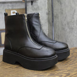 Wild Fable Womens Honor Ankle Combat Boots 94642925 Black 7.5M