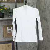 32 Degrees Womens Base Layer Mock-Neck Top White XS