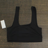Jenni Womens Square-Neck Bralette 100139253 Black M
