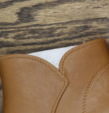 Journee Collection Womens Solarah Pull-on Ankle Bootie Block Heel Tan Brown 7.5M