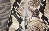Vince Camuto Snakeskin PESLNA Stiletto Fashion Boot Desert Python Brown 6.5M