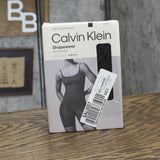 Calvin Klein Womens Shapewear Secure Sculpt Mid-Thigh Bodysuit QF8164 Black S