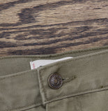 Woolrich X TGT Mid-Rise Straight Fit Cargo Twill Jeans Pants Olive Green 40x32