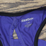 Reebok Womens Active Stretch Racerback Tank Top 16703c004005c5 Purple / Black L