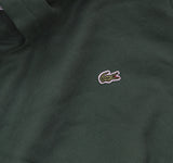 Lacoste Big Boys Core Fleece Pullover Hoodie 947028L Vert Green M