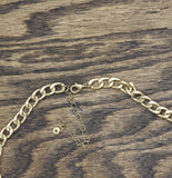 Fashion Heavy Curb Cuban Chain Necklace Gold Yellow 19.5" + 3"