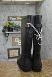A New Day River Tall Rubber Rain Boots 92275090 Black 11M
