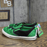 Minecraft Boys Creeper Slip-On Shoes 167594f44eea2f Green 2