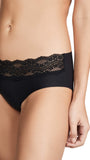 B.tempt'd Womens b.bare Hipster Panty Lace 978267 Night Black L