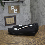 Easy Spirit Acasia Womens Slip On Flats SEACASIA3 Black 7.5M