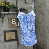 Beyond Control Womens Sea Life One Piece Swimdress LXSL25859 Blue White Multi 14