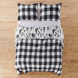 Levtex Home Merry & Bright Northern Star Quilt Set 3-Piece Black / White King