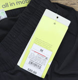 All In Motion Womens Athletic Quick Dry Lined Pocketed Running Shorts Black M