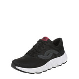 Ryka PodFlow Retro Mesh Walking Shoes Low Top Lace-Up J5714M1 Black 9W