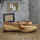 Universal Thread Womens Cove Raffia Woven Loafers 94822294 Natural Brown 11M