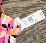 Raisins Curve Underwire Square-Neck Tankini Swim Top N841139 Pink Multi 20W