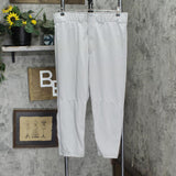 Majestic Boys 2 Button Back Pockets Youth Baseball Pants 8300 Gray L