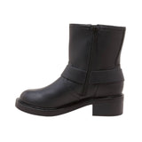 Universal Thread Womens Connor Harness Buckle Ankle Boots 90511576 Black 12M