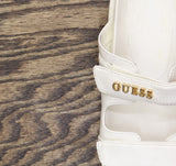 Guess Womens FABULON Sandal Two Strap GWFABULON5 Ivory 7M