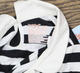 Cat & Jack Girls Long Sleeve Halloween Striped Tulle Dress 90628278 Black XL