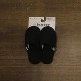 Isotoner Indoor/Outdoor Cozy Plush Terry Knit Clog Slippers 8844 Black L (8.5-9)
