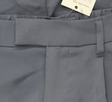 A New Day Womens High-Rise Satin Side Striped Straight Trousers Sterling Blue 4