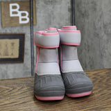 Cat & Jack Toddler Girls Lenny Winter Boots AEX55 Gray 7T