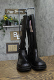 Wild Fable Womens Rebel Tall Moto Buckle Boots 90366583 Black 7.5M