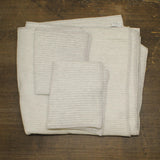 Arch Studio Heather Jersey 3-Piece Quilt Set 100202684FQ Silver Ash Gray Queen