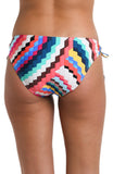 La Blanca Side Tie Hipster Bikini Bottom 19477059628 Multi White 10