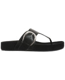 Style & Co. Womens Zayaa Flat Sandals Black 6M