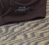 Maidenform Everyday Luxe Wireless T-Shirt Bra with Convertible Straps Brown 38B