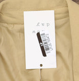 A New Day Womens Signature Crepe Slim Fit Blazer Jacket 92994545 Tan Brown S