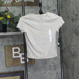 Wild Fable Womens Short Sleeve the Perfect T-Shirt 93029148 Taupe Brown S
