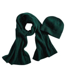 Charter Club Womens 100% Cashmere Cuffed Beanie 100160260HT Deep Pine Green