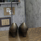 Easy Street Womens Fabulous Round Toe Pumps FABULOUS Pewter Gray 9WW