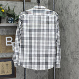 Express Mens Plaid Button Up Knit Button Up Shirt 1669f83978fc54 White / Black M