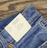 Universal Thread Womens Highest-Rise Vintage Straight Jeans Medium Wash Blue 2