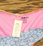 Roxy Womens Cheeky Low-Rise Bikini Bottom 434002029 Sky Blue Multi XL