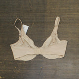 Lilyette Womens Plunge Into Comfort Keyhole Minimizer Bra Champagne Brown 36D