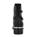 Calvin Klein Womens Buckle Jasen Bootie KCJASEN Black 6.5M